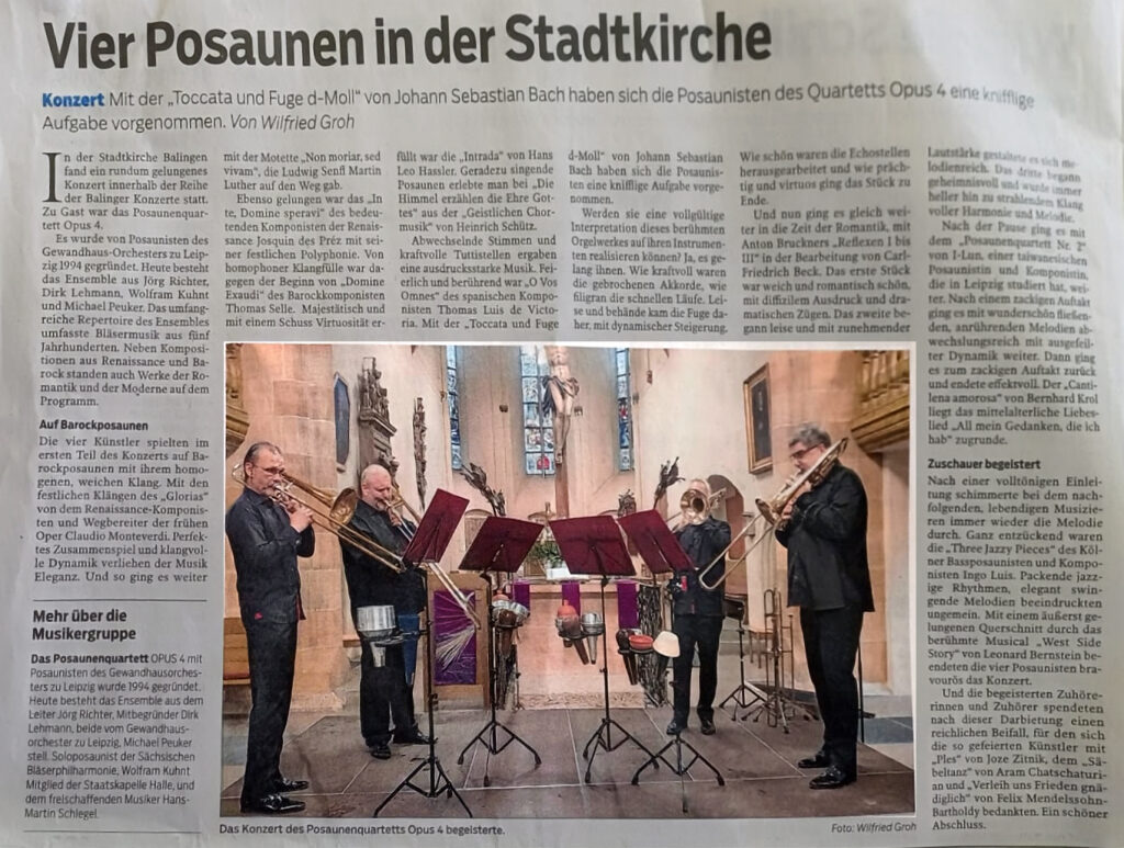 Konzert in Balingen